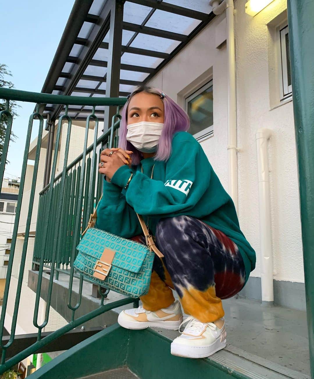のインスタグラム：「productive day💪😷🌟」