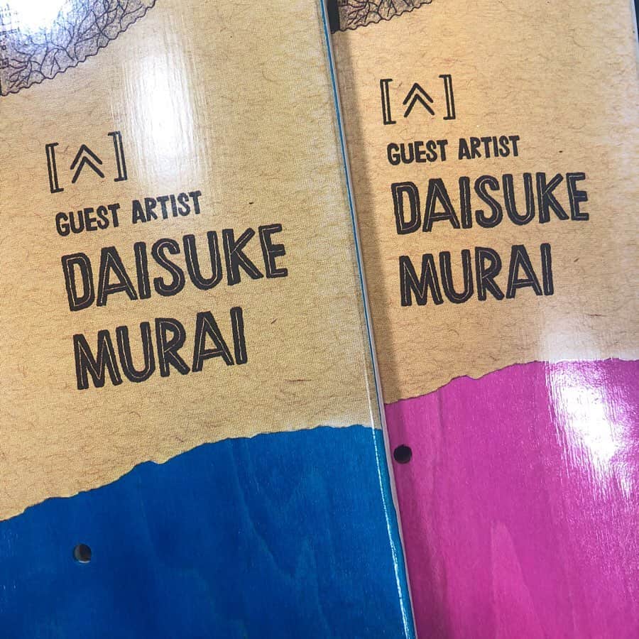 のインスタグラム：「NORTHERN COMPANY から新しいデッキが入荷🦉 今回は日本人アーティスト、村井大輔氏により書き下ろされたグラフィックシリーズと MAGENTA の Soy Panday の Guest Model が入荷🍷 両シリーズともシンプルでいい感じです💁🏻‍♂️ @northernco  #skateboard #skateboarding #skater #カリフォルニアストリート #カリスト #スケートボード #スケボー #スケーター #californiastreet #calst」