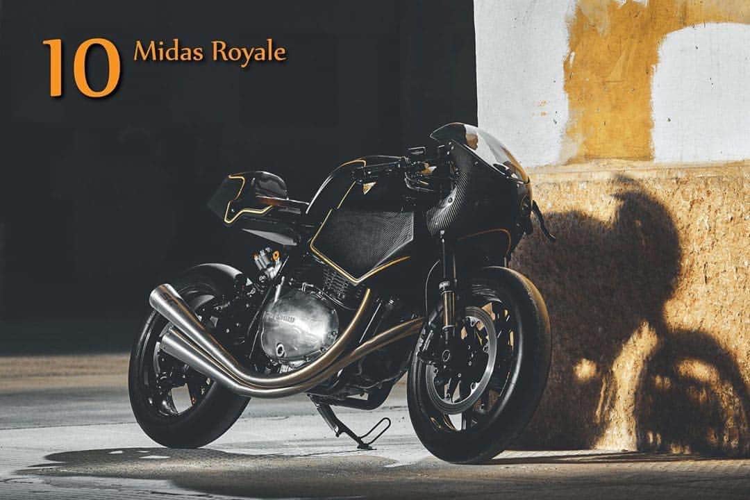 epidemic_motorsさんのインスタグラム写真 - (epidemic_motorsInstagram)「No.10 Midas Royale, Rough Crafts x @royalenfield cafe racer build by @winston_yeh」3月6日 17時27分 - epidemic_motors