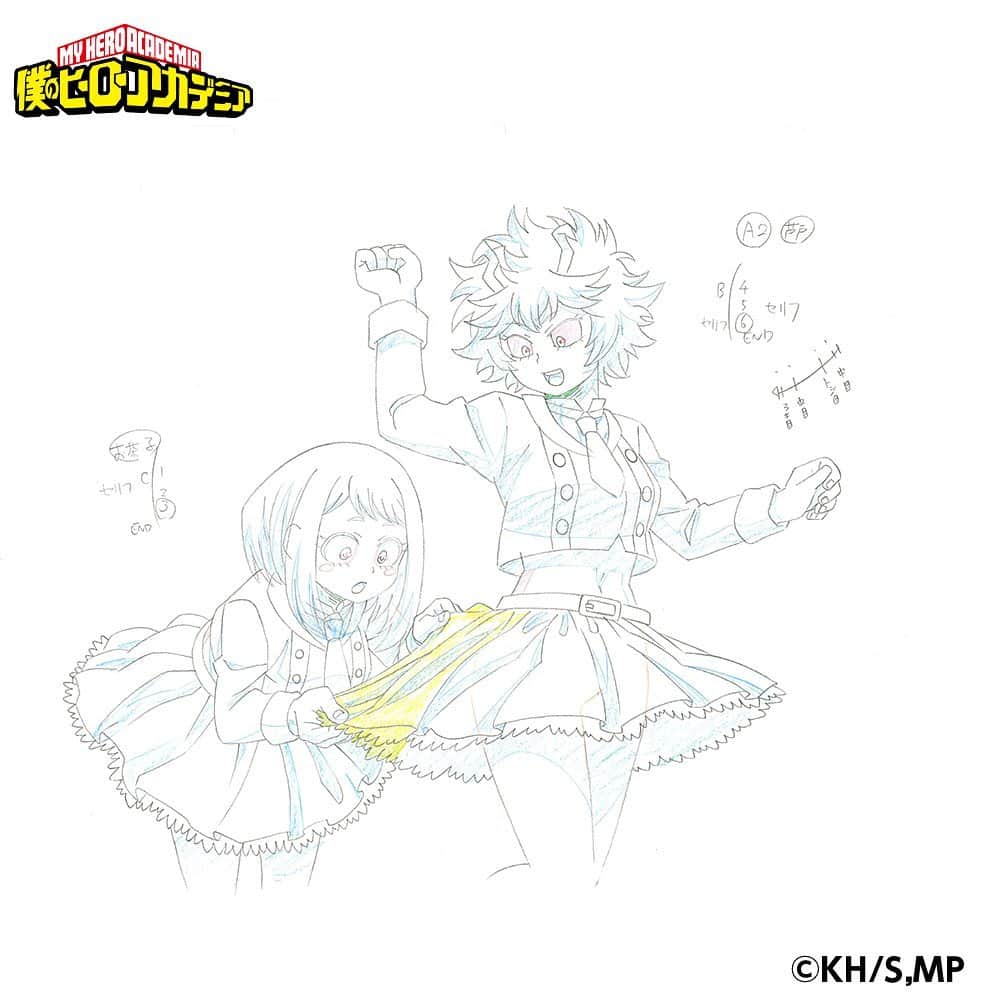 僕のヒーローアカデミアのインスタグラム