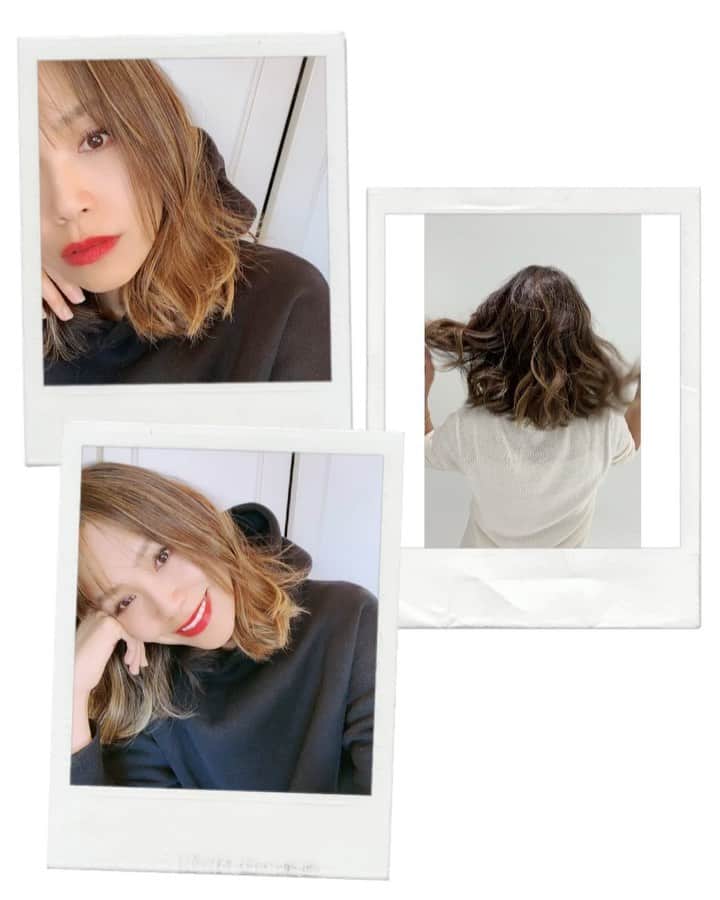 坂倉アコのインスタグラム：「My hair is done by the one and only Kazumi @kazumimmorton 💞✨✨﻿✨ ﻿ ビバリーヒルズのサロン、”Salon Kazumi”のオーナーでカラーリストのKazumiさんが東京に来ていたタイミングでカラーをしてもらっちゃった😍 ﻿ ﻿ 大好きなハイライトたっぷりと入れてもらったよ😌 Kazumiさんはゴージャスでかっこよくて、憧れのスーパーウーマン❤️﻿ 久しぶりに会えて嬉しかった🥰﻿ ﻿ Thank you so much Kazumi! Absolutely Loooove the color!! Can’t wait to see you again💋xx ﻿ ﻿ #hair #highlights #highlightshair #salonkazumi #reunited #powerwoman #funday #tokyo #la #luckyme #ハイライトボブ #ハイライト #ハイライトヘア」