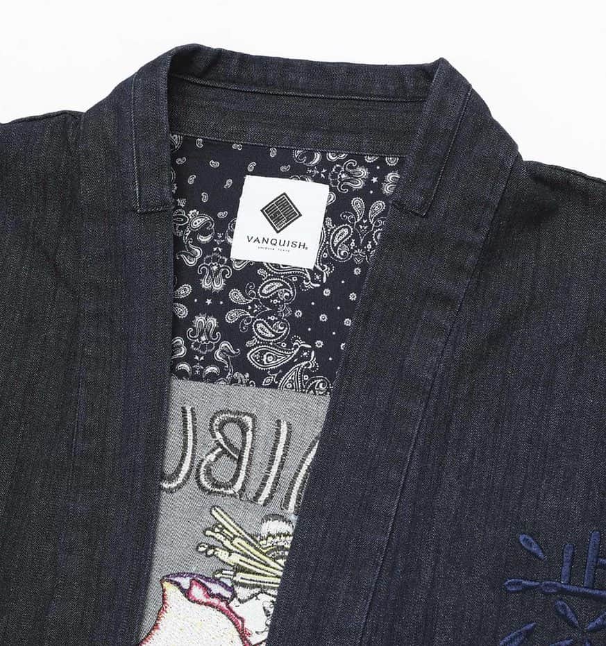ヴァンキッシュさんのインスタグラム写真 - (ヴァンキッシュInstagram)「ㅤㅤㅤㅤㅤㅤㅤㅤㅤㅤㅤㅤㅤ ■ Maiko × SHIBUYA Denim HANTEN(半纏) Jacket[VWJ021] ㅤㅤㅤㅤㅤㅤㅤㅤㅤㅤㅤㅤㅤ Color: Light indigo blue・Dark indigo blue Size:M・L JPY 20,900 (tax included)  Shop link bio！ ——————————————— ‪#VANQUISH #vanquishjp」3月21日 16時12分 - vanquishjp