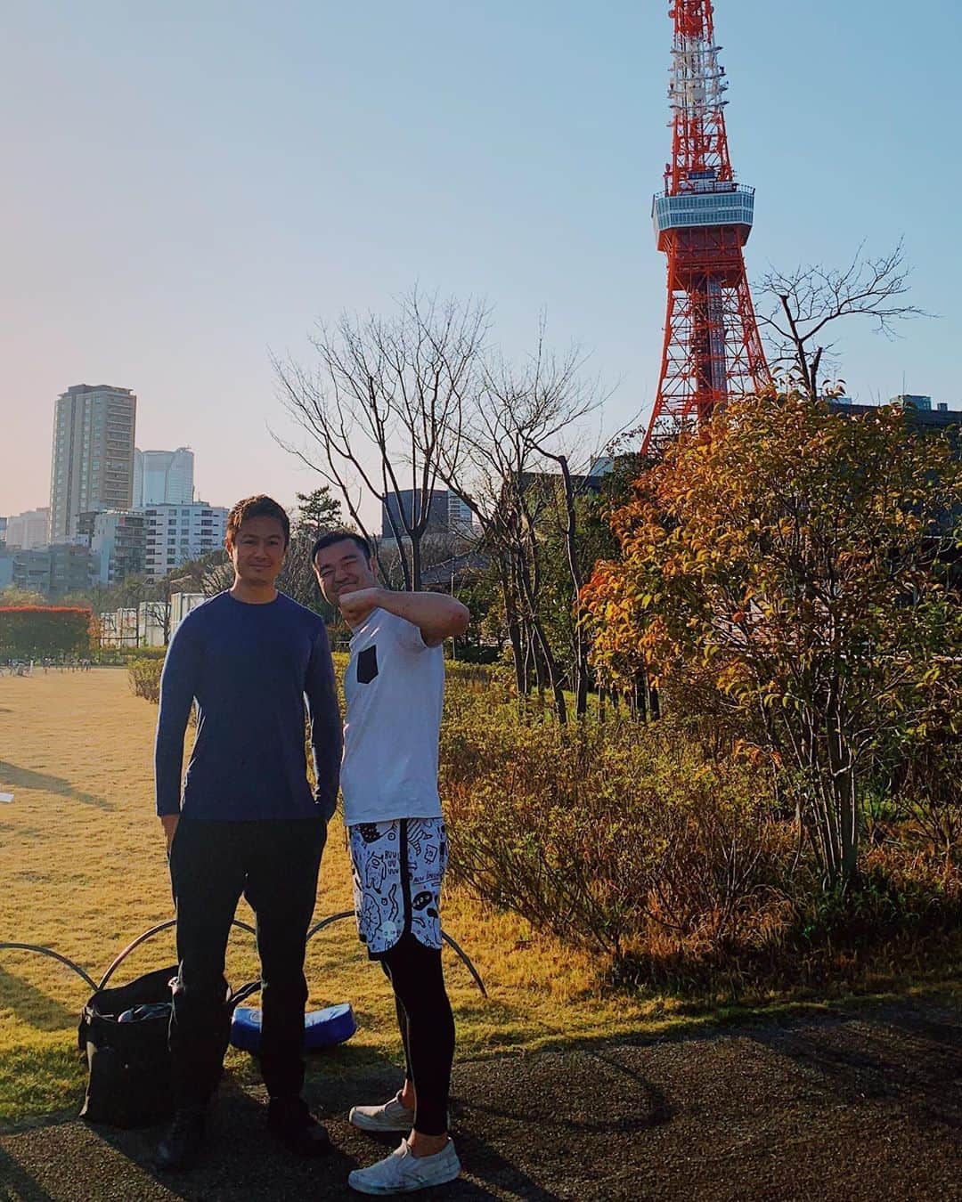 のインスタグラム：「長い付き合いです😄 he's a long time friend☆ #pushyourself #friendship #instagood」