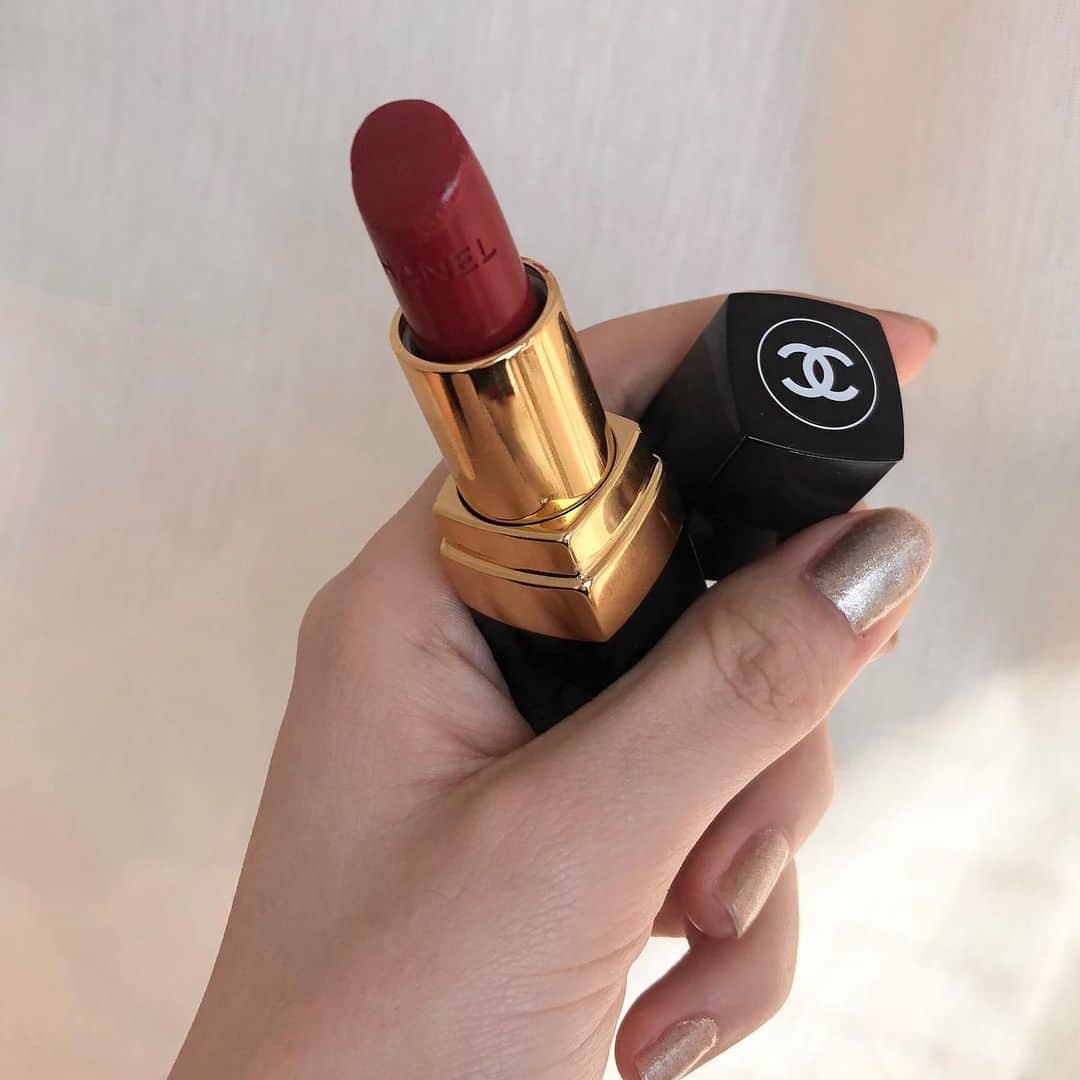 のインスタグラム：「最近の愛用💄 CHANEL 484」