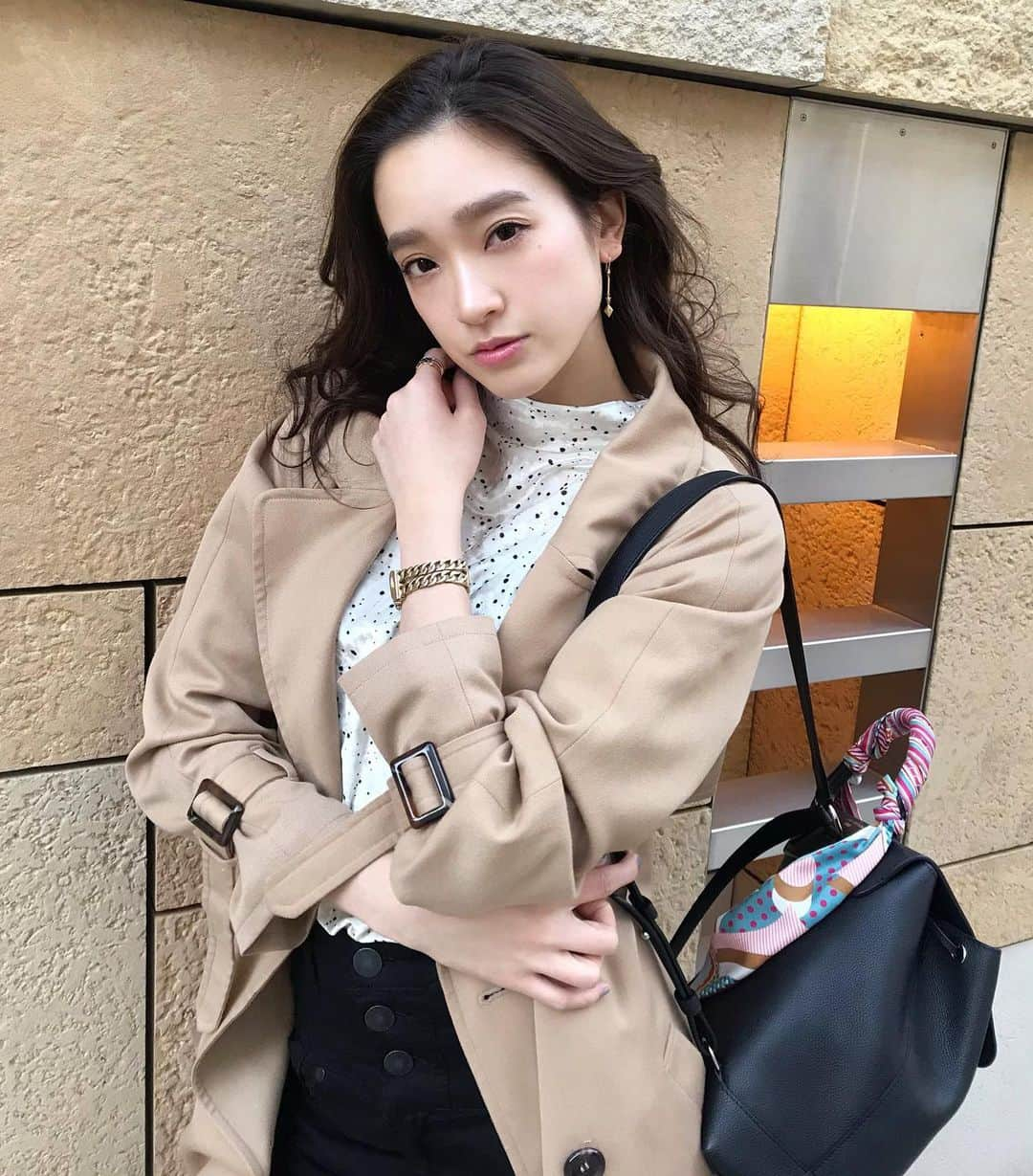 太田麻美さんのインスタグラム写真 - (太田麻美Instagram)「昨日の📷 earring... @armygirl_tokyo  #ootd #outfit #code #accessory #armygirl #jewelry #bag #fashion #instafashion #私服 #コーデ #アクセサリー #ピアス #イヤリング」3月21日 17時26分 - asami0523