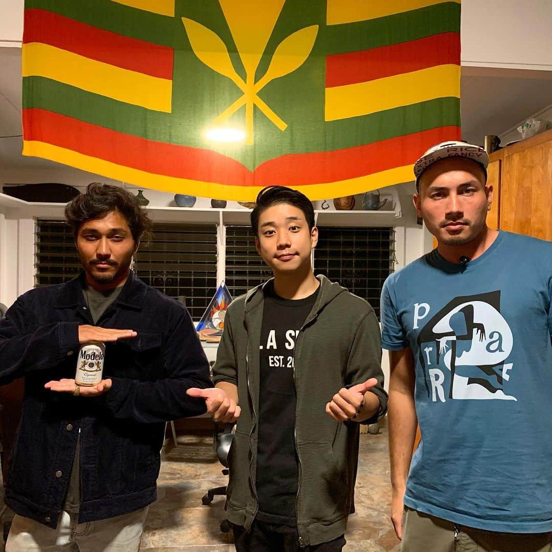 Eden Kaiのインスタグラム：「アーマンとエリックがYouTubeを始めたそうです🌴 「Jungle Fungle ent.」で検索してみて下さいー！ 自分もちょこっと最新動画に出演してます✌️ Arman & Eric started a YouTube channel:-))! Search “Jungle Fungle ent.” (Appeared on their recent video too! Go check it out🙌)」