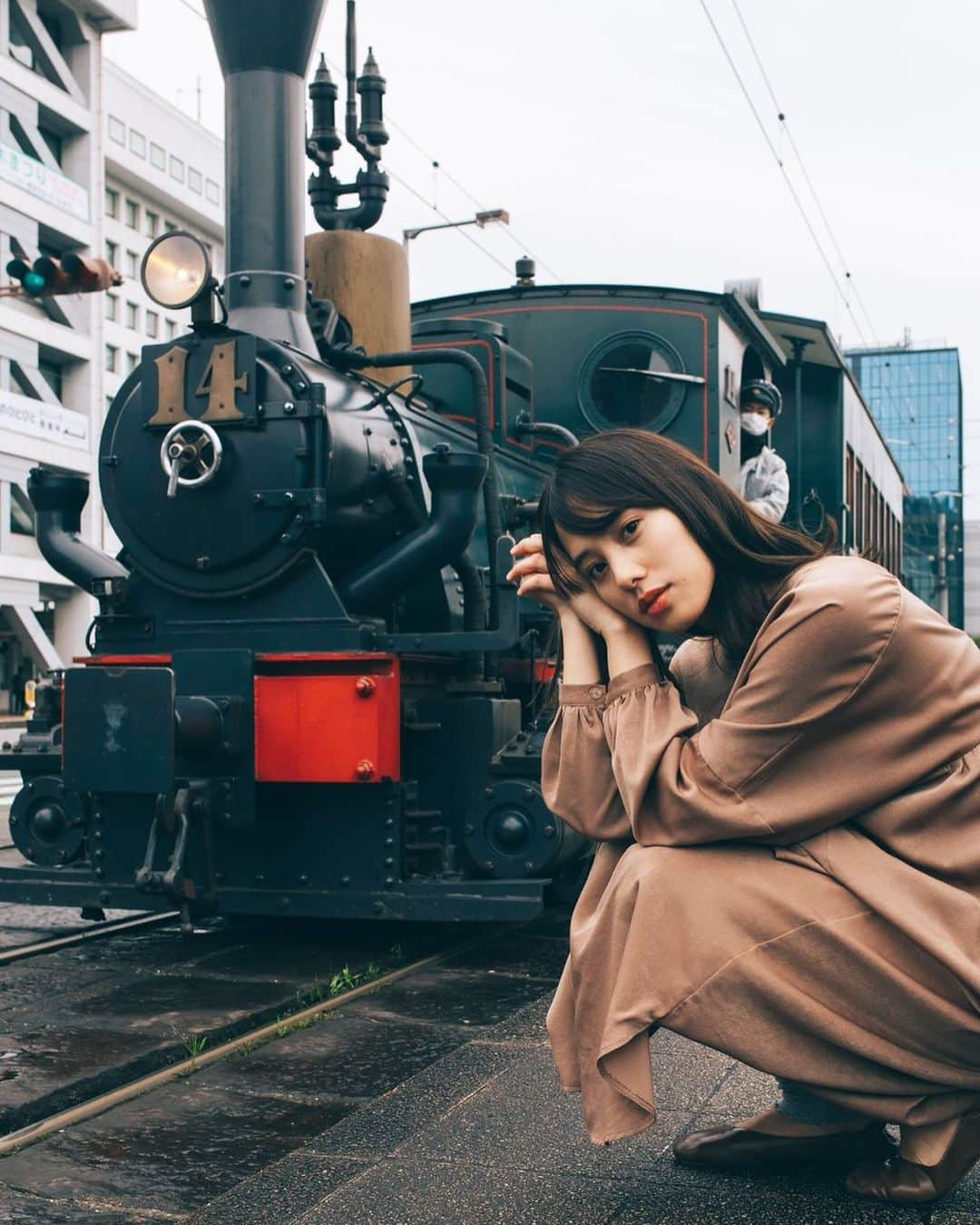 奥村真友里さんのインスタグラム写真 - (奥村真友里Instagram)「photo by @tesssssssy  #愛媛#松山#坊ちゃん列車 #ehime#matsuyama#japan」3月21日 19時50分 - mayuri_okumura