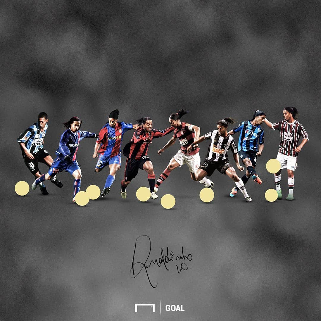 Goal Japanさんのインスタグラム写真 - (Goal JapanInstagram)「. Happy 40th birthday, @ronaldinho 🎂 . #soccer #football #hbd #brazil #ronaldinho #ronaldinhogaucho #サッカー #フットボール #ロナウジーニョ #⚽」3月21日 20時25分 - goaljapan