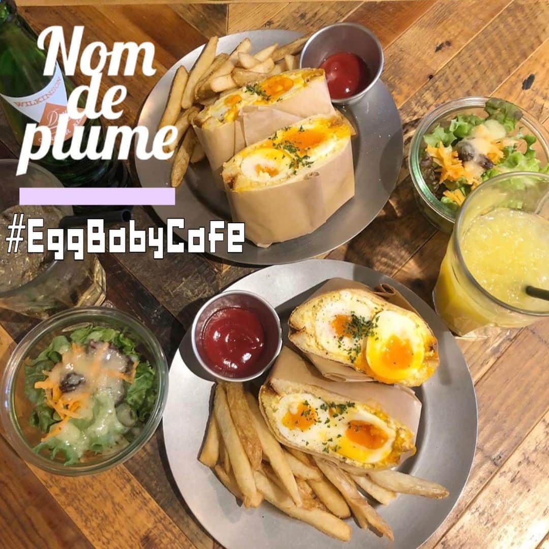 Nom de plumeさんのインスタグラム写真 - (Nom de plumeInstagram)「#EggBabyCafe( @eggbabycafe )﻿ ﻿ 長蛇の列が並ぶほどの﻿ 大人気たまご料理専門店﻿ 『Egg Baby Cafe』🍳💗﻿ ﻿ ﻿ エッグベイビープリンは﻿ 売り切れ必須の幻のプリン...！！﻿ ほろ苦いカラメルソースと﻿ プリンの相性は抜群のおいしさ！🍮✨﻿ ﻿ エッグベイビーサンドは﻿ トロトロ半熟卵がサンドされた﻿ 卵好きにはたまらない贅沢サンド🤤💕﻿ ﻿ 他にもカルボナーラなど﻿ 卵メニューが豊富だから﻿ ぜひチェックしてみて！✨﻿ ﻿ 📍東京都台東区上野5丁目10-9﻿ 営業時間：8:00〜22:00﻿ 定休日：無休　年末年始(要確認)﻿ ﻿ −−−−−−−−−−−−−−−−−−−−−−−−−−−−﻿ ﻿ Nomdeplumeで﻿ 紹介させていただける写真を募集中🧚‍♀️💜﻿ 素敵な写真が撮れたら﻿  #nomdeplume をつけるか﻿ このアカウントをタグ付けしてね💫﻿ ﻿ −−−−−−−−−−−−−−−−−−−−−−−−−−−−﻿ 🎀photo by 🎀﻿ ・ @r_o_s_e_0611﻿ ・ @maipic_321﻿ ・ @mmmm7mm29﻿ ・ @nam031﻿ ・ @akringo_yun03﻿ ◇◇◇◇◇◇◇◇◇◇◇◇◇◇◇◇◇◇◇◇◇◇◇◇◇◇◇◇◇﻿ #nomdeplume #eggbabycafe #エッグベイビーサンド #東京カフェ #東京グルメ #東京サンド #エッグベイビープリン #カフェ巡り #幻のプリン #御徒町カフェ」3月21日 21時07分 - nomde_official