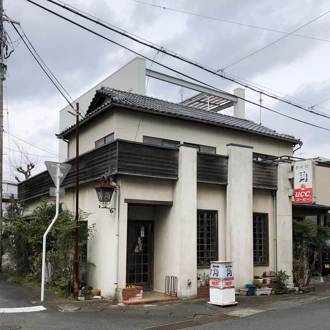 能町みね子さんのインスタグラム写真 - (能町みね子Instagram)「#喫茶メモ 磐城植田 角/ 気になったけど時間の関係で未訪問」3月7日 13時52分 - nmcmnc