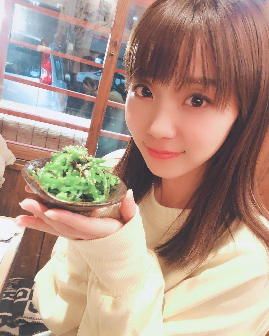 吉川千愛のインスタグラム：「ピーマン！！！ #LinQ #吉川千愛 #こんにちあ #あいんちゅ」