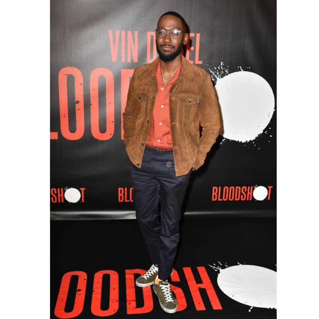 ソフィー・ロペスさんのインスタグラム写真 - (ソフィー・ロペスInstagram)「Lamorne 💚 (tap) @lamorne @bloodshot」3月7日 23時35分 - sophielopez