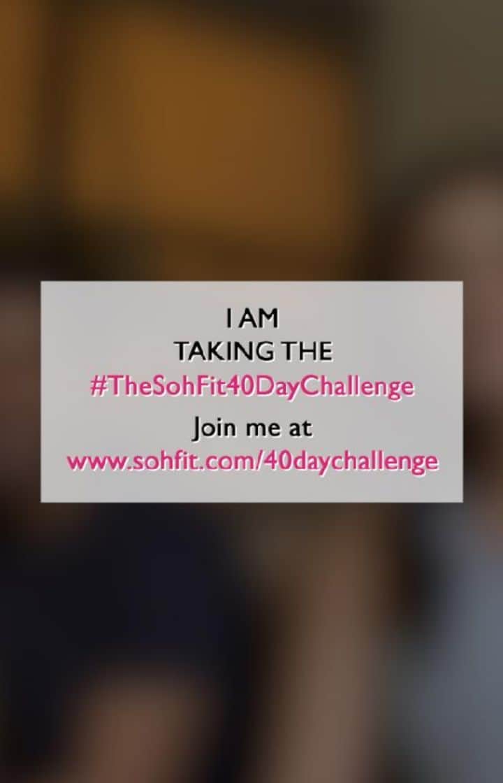 アリア・バットのインスタグラム：「Join me for #thesohfit40daychallenge! It will be a fun 40 days 😁💪🏃‍♀️ My challenge starts on 16 March 2020 @sohfitofficial」