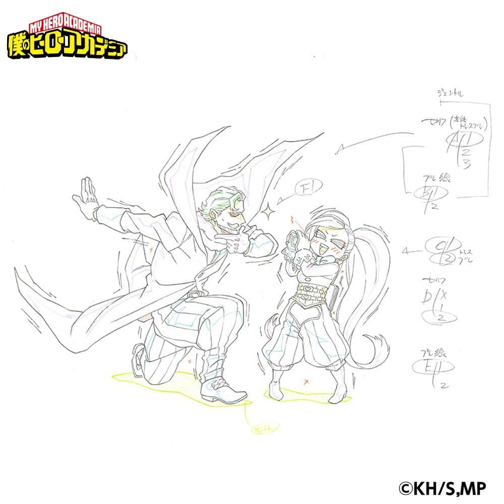僕のヒーローアカデミアのインスタグラム