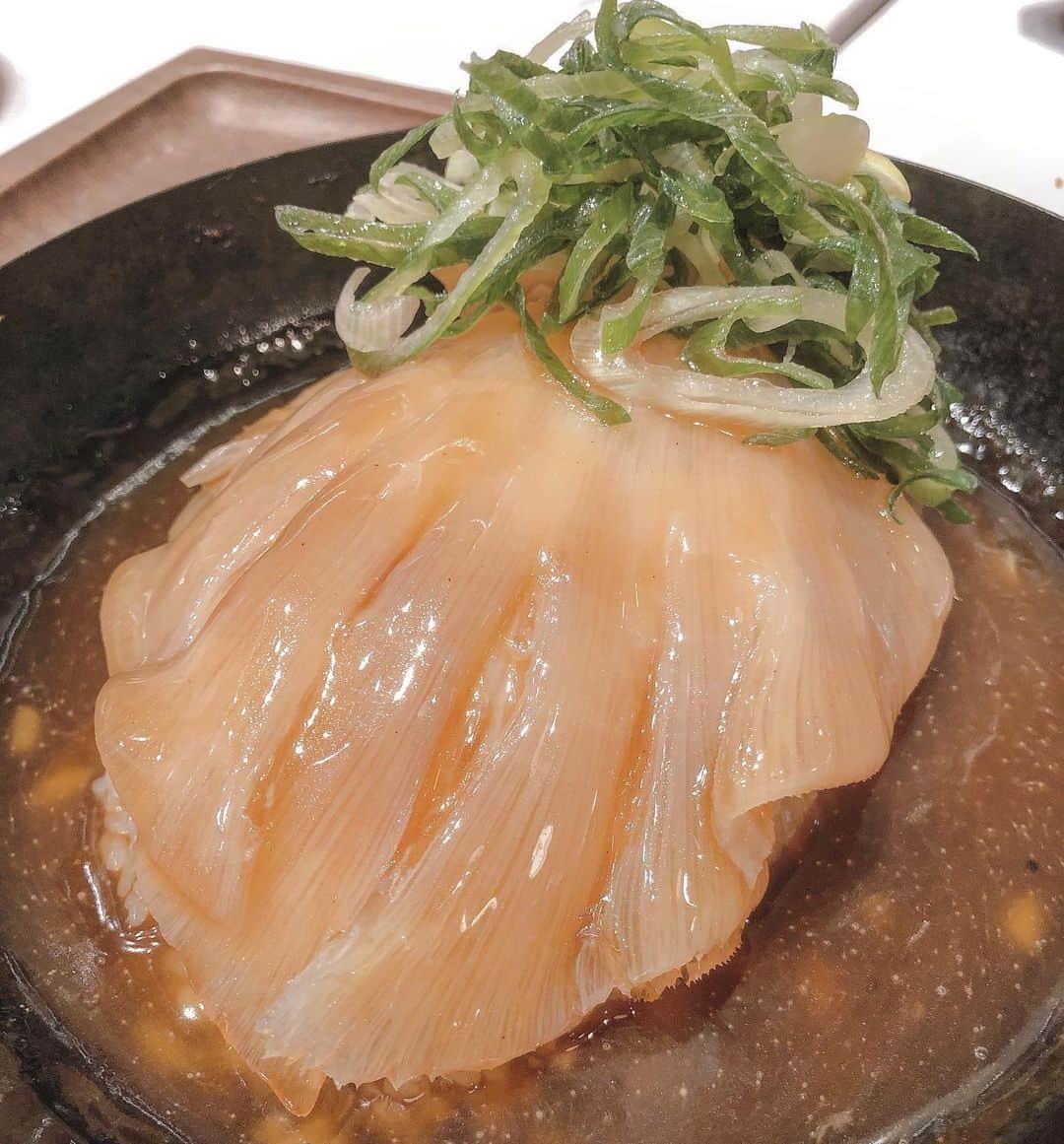 大西宏明のインスタグラム：「#いつかのごはん  フカヒレ姿煮御飯😋  #古樹軒  #フカヒレ姿煮ご飯 #心斎橋グルメ  #大丸 #美味しいご飯 #コラーゲン #メシテロ #smile #ほなっ ！！」