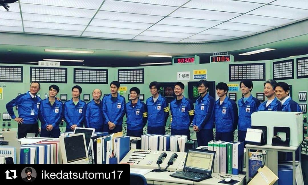 石原プロモーションのインスタグラム：「#池田努 Instagramより #Repost @ikedatsutomu17 with @get_repost ・・・ Fukushima50 本日公開 3.11のあの日、命を懸けて原発の暴走を食い止めた作業員の真実の物語です。ぜひご覧ください！  #fukushima50」