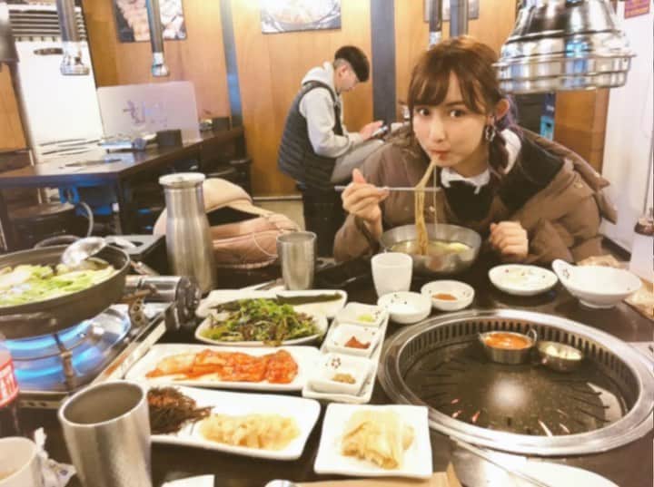 のインスタグラム：「🍽🇰🇷😋👩‍👧 . . . #韓国#korea」