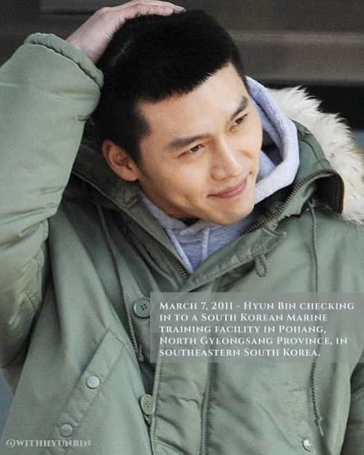ヒョンビンのインスタグラム：「Do you remember?  9 years ago today —— #hyunbin #현빈 #ヒョンビン #玄」