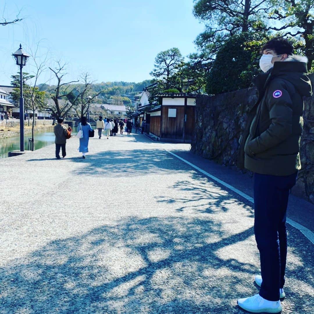 山内晶大さんのインスタグラム写真 - (山内晶大Instagram)「. . . 倉敷美観地区。 . . 苔玉の黒松はじめました。」3月7日 20時10分 - akihiroooo1130