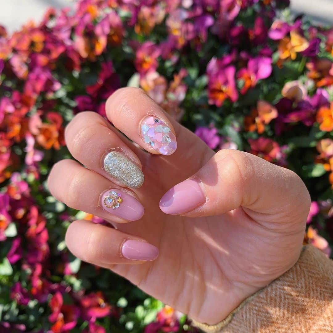 karen okajimaさんのインスタグラム写真 - (karen okajimaInstagram)「ㅤㅤㅤ  ㅤㅤㅤ  春の夢かわnail💅🏼🦄💎💘 ㅤㅤㅤ  #おかじネイル #岡島かれん #ネイル #冬ネイル #nail #春ネイル2019 #桜ネイル #スプリングネイル」3月7日 20時33分 - karenokajima0318