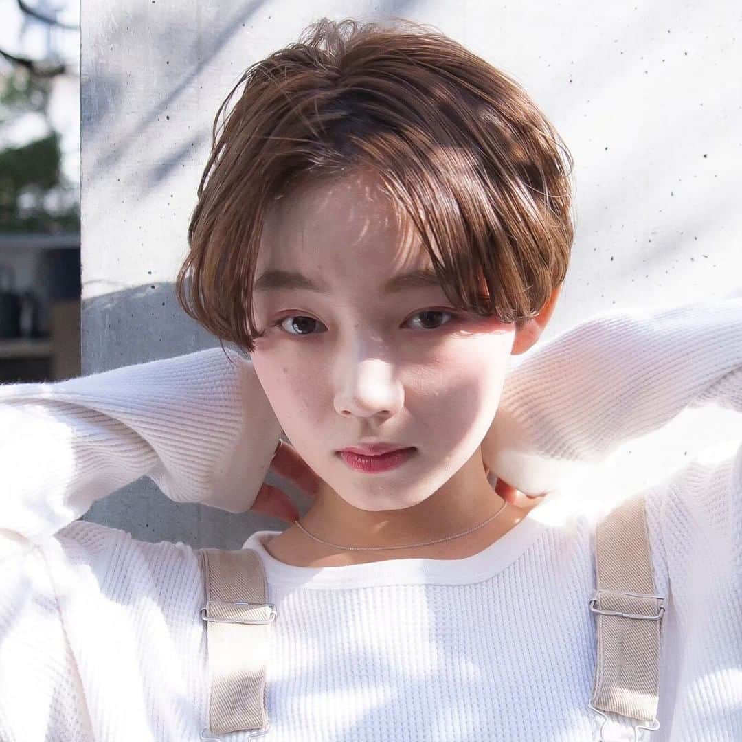 Hairさんのインスタグラム写真 Hairinstagram ボーイッシュすぎない色っぽショート Hair掲載スタイリスト ryo Alan Smithee ヘアスタイルをもっと見たい人はhairプロフィールリンクをチェック ショート