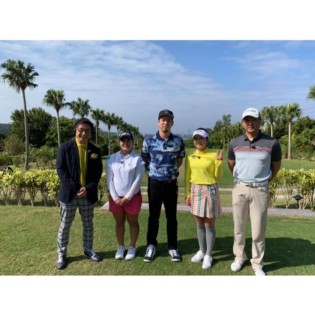 のインスタグラム：「.. ✳︎番宣です✳︎ "前田健太×岡島秀樹×鈴木愛×河本結が真剣勝負！ 熱闘！⛳️ペアマッチ⚾️ゴルフ2020🇯🇵" 明日3月8日(日)  ＢＳテレビ東京 19:00〜 放送されます。 . 皆様ぜひご覧ください☺️ #前田健太 #岡島秀樹  #鈴木愛 #河本結 . 番組情報ページ | テレビ東京・ＢＳテレ東 7ch(公式) https://www.tv-tokyo.co.jp/broad_bstvtokyo/program/detail/202003/25834_202003081900.html  ３枚目は愛さんとのツーショット❤︎！？！」