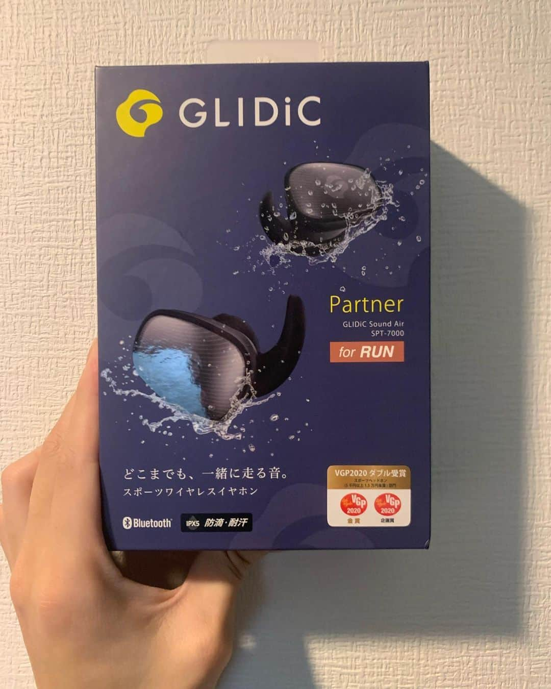 テリーさんのインスタグラム写真 - (テリーInstagram)「またまたいただきました！！　ありがとうございます🙏🙏🙏 @glidicofficial  #GLIDiC #グライディック #SoundAirSPT7000 #スポーツワイヤレスイヤホン #SPT7000 #完全ワイヤレスイヤホン #Bluetoothイヤホン」3月7日 21時47分 - terry_joe_fletcher