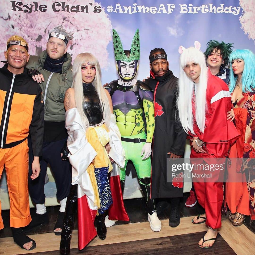 スコット・ホアイングさんのインスタグラム写真 - (スコット・ホアイングInstagram)「got to live our anime FANTASY the other night at @kylechandesign’s epic birthday party! thanks for having us! 💕」3月8日 8時35分 - scotthoying