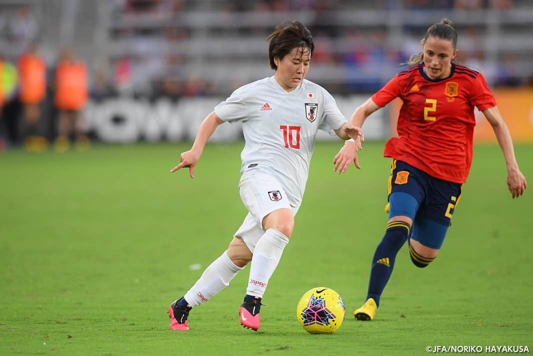 日本サッカー協会さんのインスタグラム写真 - (日本サッカー協会Instagram)「📸Match photos②｜#なでしこジャパン、スペインとの初戦は1-3で敗れる ・ 2020 SheBelieves Cup 🇯🇵#なでしこジャパン 1-3 スペイン🇪🇸 📅3/6（金） 6:23KO 📍Exploria Stadium 📺NHK BS1 ・ >>NEXT MATCH 📅3/9（月） 3:23KO vsイングランド 📍Red Bull Arena ・ #nadeshiko #daihyo #jfa #shebelievescup」3月8日 0時37分 - japanfootballassociation