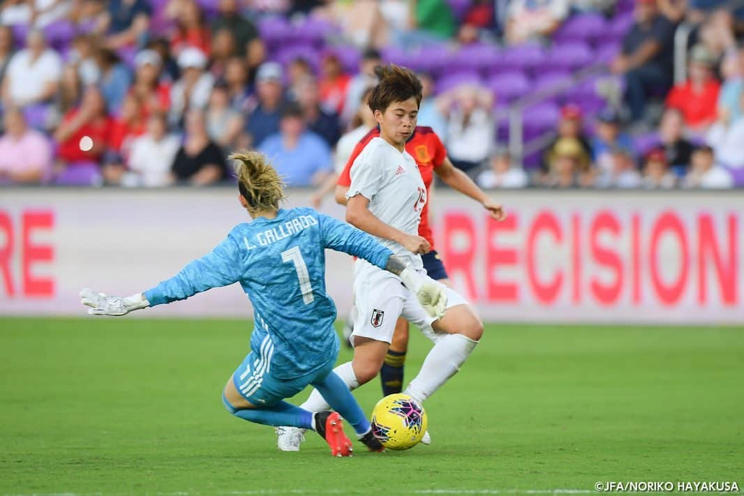 日本サッカー協会さんのインスタグラム写真 - (日本サッカー協会Instagram)「📸Match photos②｜#なでしこジャパン、スペインとの初戦は1-3で敗れる ・ 2020 SheBelieves Cup 🇯🇵#なでしこジャパン 1-3 スペイン🇪🇸 📅3/6（金） 6:23KO 📍Exploria Stadium 📺NHK BS1 ・ >>NEXT MATCH 📅3/9（月） 3:23KO vsイングランド 📍Red Bull Arena ・ #nadeshiko #daihyo #jfa #shebelievescup」3月8日 0時37分 - japanfootballassociation