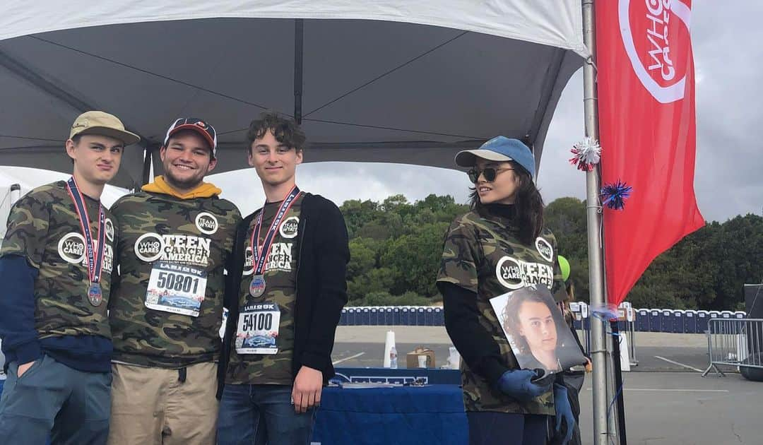 ワイヤット・オレフさんのインスタグラム写真 - (ワイヤット・オレフInstagram)「had an amazing time today at the LA Big 5k with everyone who came to help support @teencanceramerica ! Thanks to everyone who helped out」3月8日 7時53分 - wyattoleff