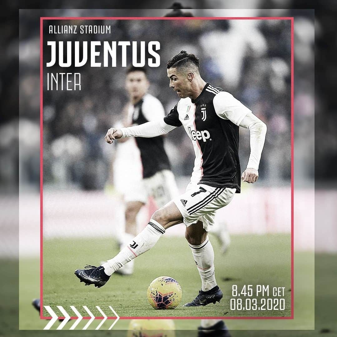 ユヴェントスFCさんのインスタグラム写真 - (ユヴェントスFCInstagram)「IT'S GO TIME! 👀🙌 #JuveInter #FinoAllaFine #ForzaJuve ⚪️⚫️」3月8日 18時00分 - juventus