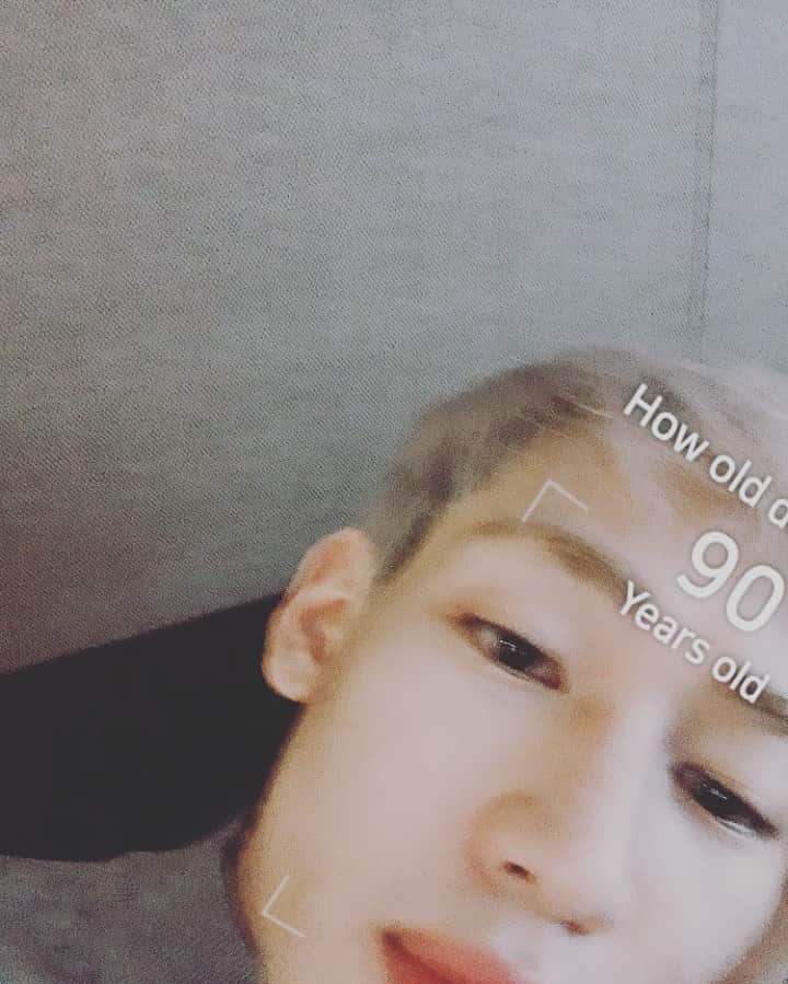 BamBam のインスタグラム：「Lol😏 I thought i look 46」