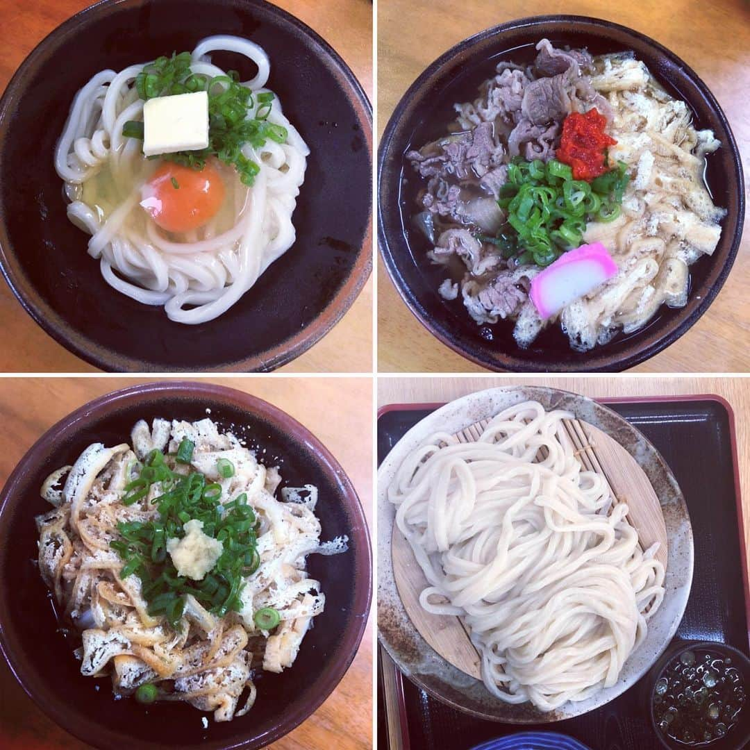 本広克行さんのインスタグラム写真 - (本広克行Instagram)「#さぬきうどん を食べに 高松空港おりて直ぐに #岡製麺所 でいきなり暴食 #朝うどん 3杯食べて昼食は #一福まちなか店 で #ざるうどん 小を頼んだのに 完全に量を間違えられ、夜は #骨付き鶏 の親どりと若どりを 一気に食べたら眠くなって爆睡。 #そりゃ太りますよ」3月9日 3時14分 - kmotohiro