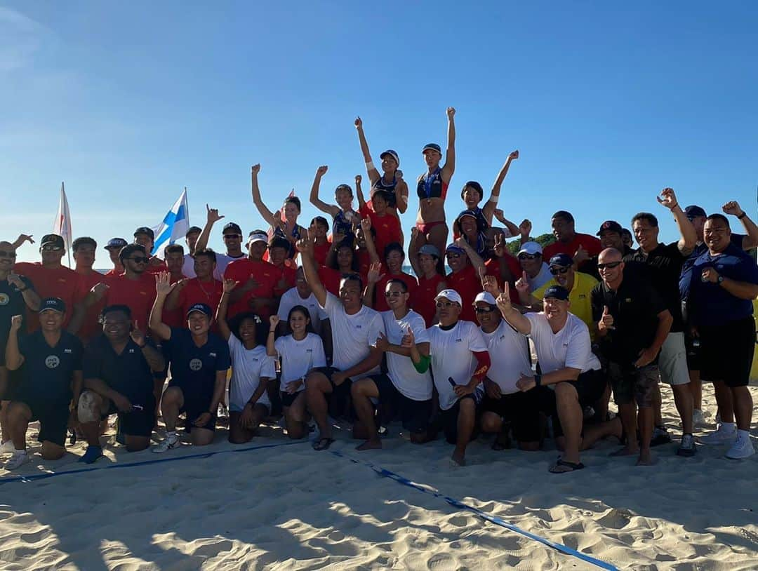 橋本涼加さんのインスタグラム写真 - (橋本涼加Instagram)「🧜‍♀️ We finished our first job as a team at the best location👐🏽 Think for the next match! Thank you, Guam🤙🏽 #fivb #worldtour #1star #Guam #japan #toyota #beachvolley  3位にて終了しました🥉 Live配信を見て下さった方、 メッセージを下さった皆様、 応援ありがとうございました😊 なかなかお返事できませんが全部見てます！ 次はオーストラリアにて国予選から🇯🇵 一旦帰国して頭と身体を整理して 次に向けて頑張ります。 あゆさんの笑顔がいつもめっちゃ素敵🥺笑」3月8日 19時32分 - suzukahashimoto