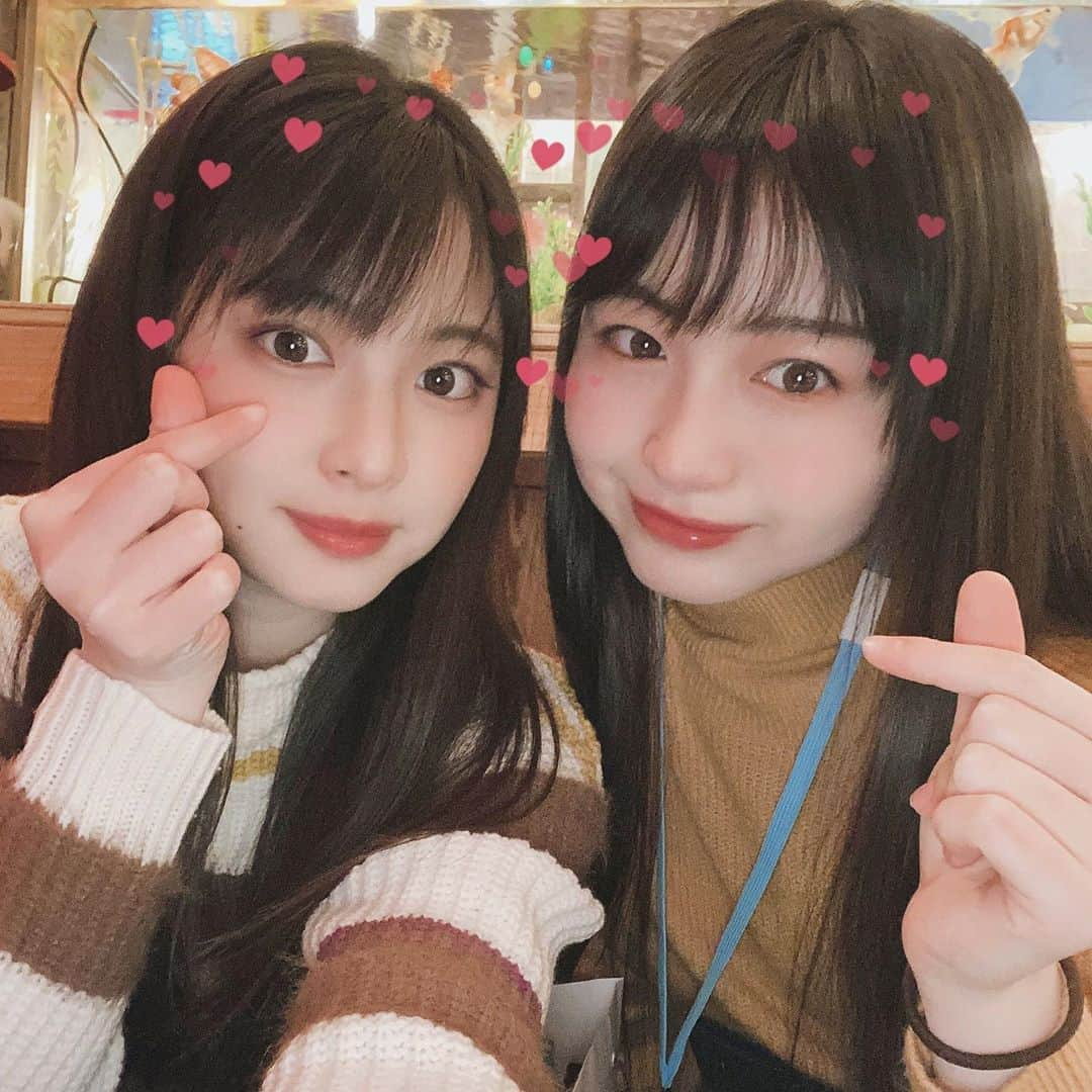 木下彩音さんのインスタグラム写真 - (木下彩音Instagram)「今日は久々にあーちゃんとお出かけ🥰‬ プレゼントで可愛いイヤリング頂いちゃいました💓 ‬  アプリで年齢診断して、実年齢と一緒2人でびっくり！！笑 実年齢にならなかったバージョンも🤭 ‪  たくさん笑って ハッピーな1日になりました🤙‬」3月8日 19時46分 - ayane.kinoshita