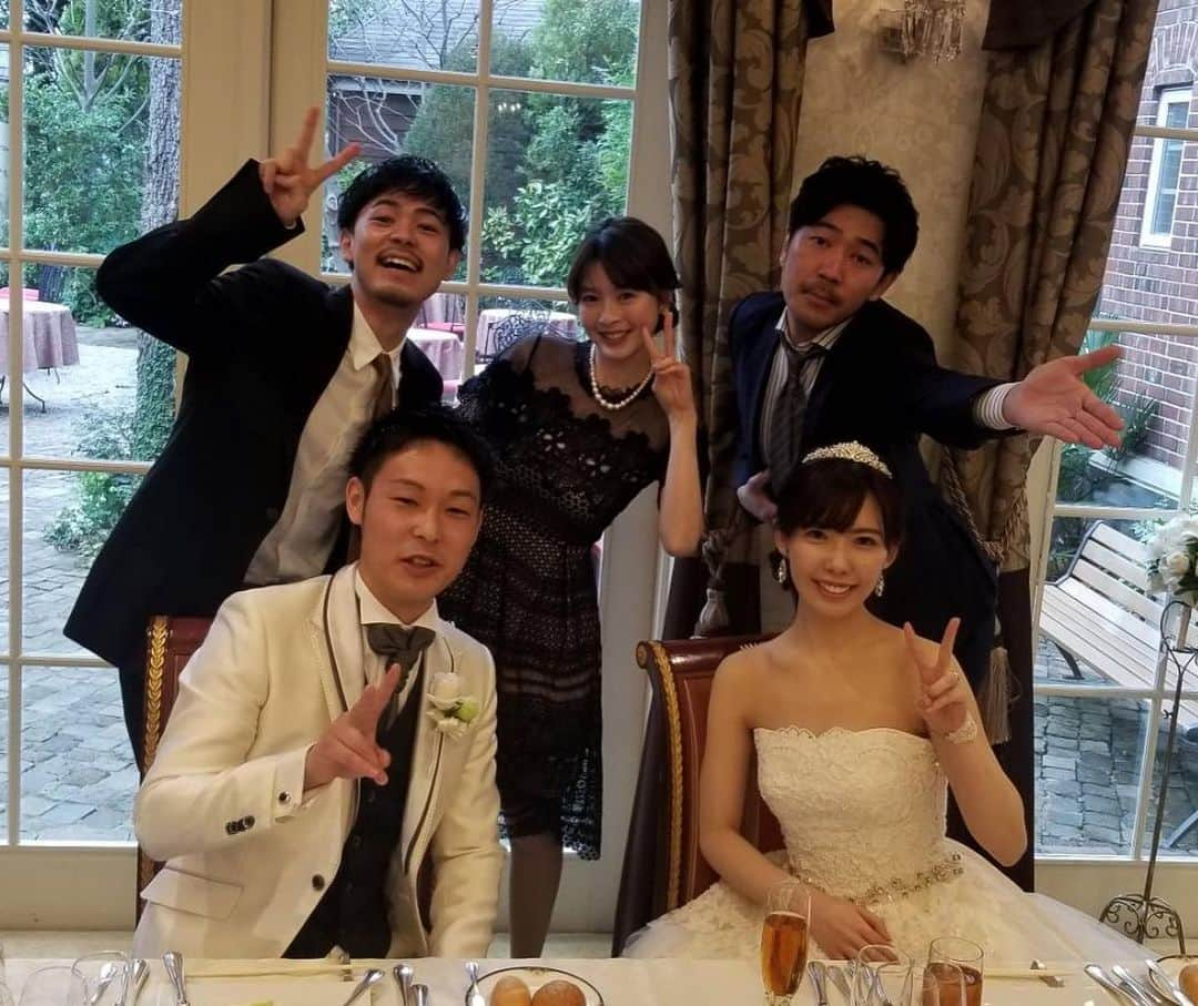 成田健人さんのインスタグラム写真 - (成田健人Instagram)「やぎの結婚式 おめでとう🎊 最高に楽しい式だった！ #結婚式 #最高 #成田凌」3月8日 20時51分 - kento3812