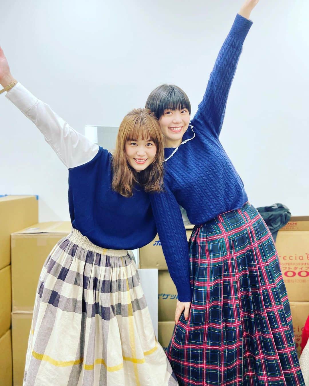 Negiccoのインスタグラム：「ナオメグ。﻿ ﻿ #Negicco﻿ #Nao☆﻿ #Megu」