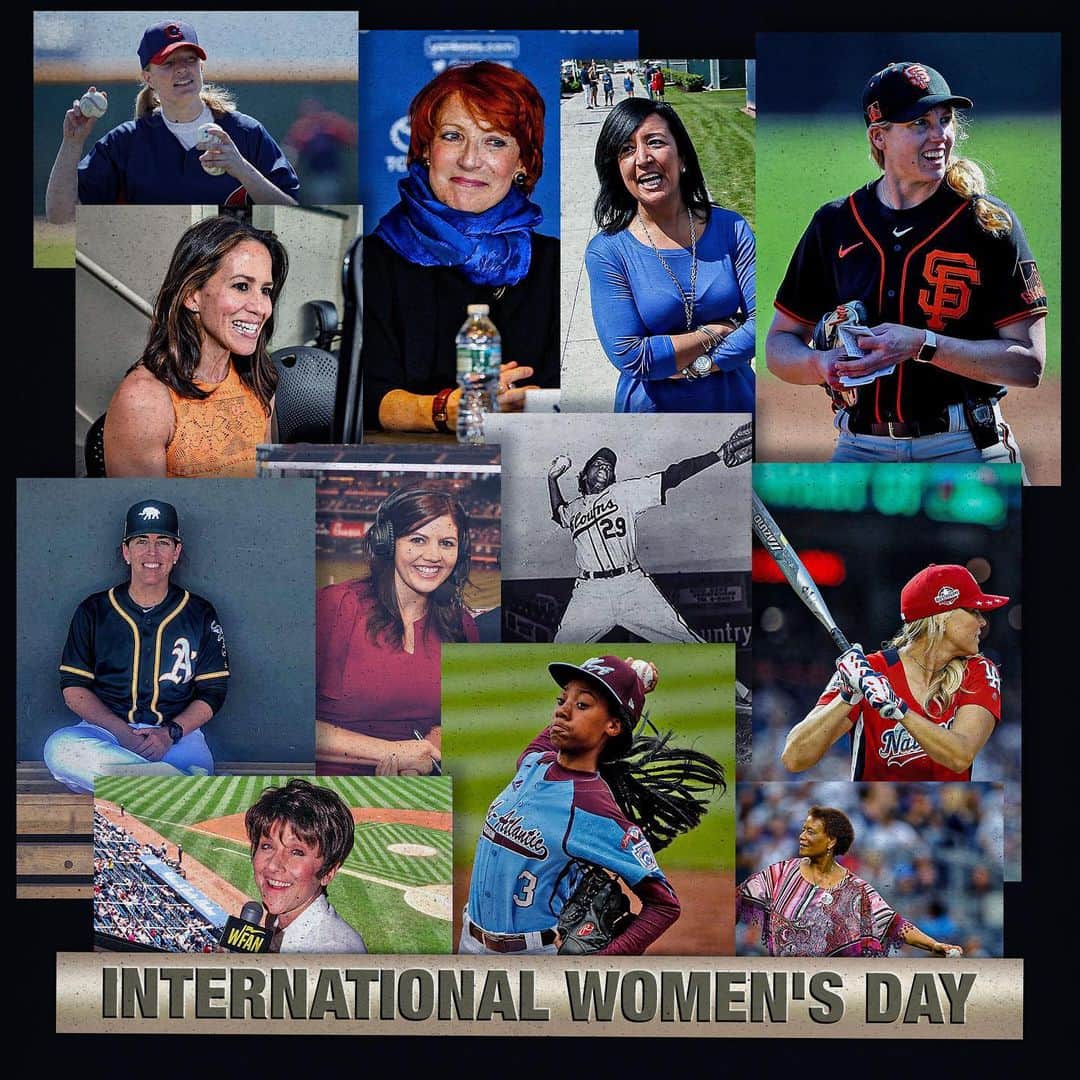 MLBさんのインスタグラム写真 - (MLBInstagram)「Just some of the many women who make our sport great. #InternationalWomensDay」3月9日 4時19分 - mlb