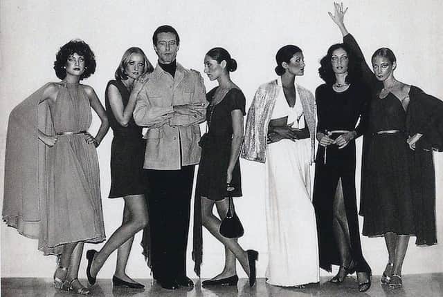 ホルストンのインスタグラム：「Happy #InternationalWomensDay 🖤 We’re donating 20% of all sales on Halston.com this weekend to @GirlsInc, an organization whose work strives to inspire all girls to be strong, smart, and bold – so they grow up to be empowered women who impact the world.⁠」