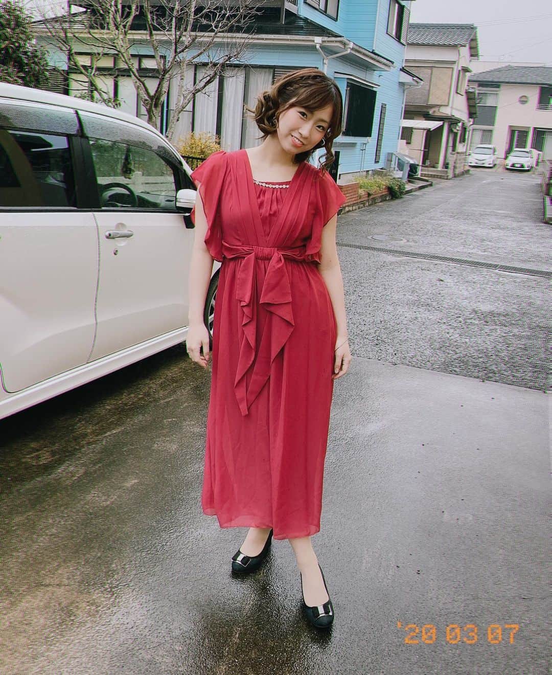 津田菜都美さんのインスタグラム写真 - (津田菜都美Instagram)「* Rose dress🌹‪✨✨ #dress#dresscode#ローズカラー」3月9日 0時09分 - tsuda_723_official