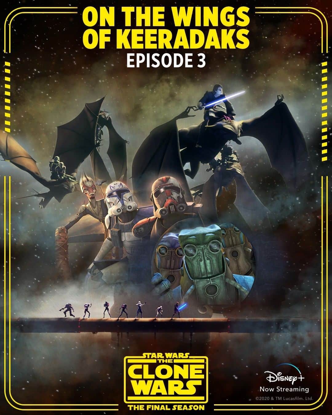 スター・ウォーズさんのインスタグラム写真 - (スター・ウォーズInstagram)「“They tried to turn him into a machine.” Episode 3 of Star Wars: #TheCloneWars is now streaming on #DisneyPlus.」3月9日 1時00分 - starwars