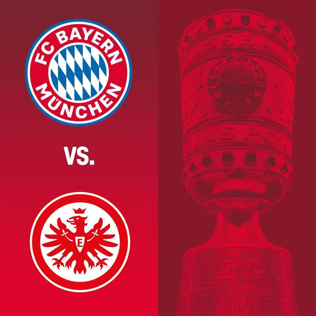 バイエルン・ミュンヘンさんのインスタグラム写真 - (バイエルン・ミュンヘンInstagram)「We will face @eintrachtfrankfurt in the @dfb_pokal semi final. 🏆 #MiaSanMia #packmas」3月9日 2時14分 - fcbayern