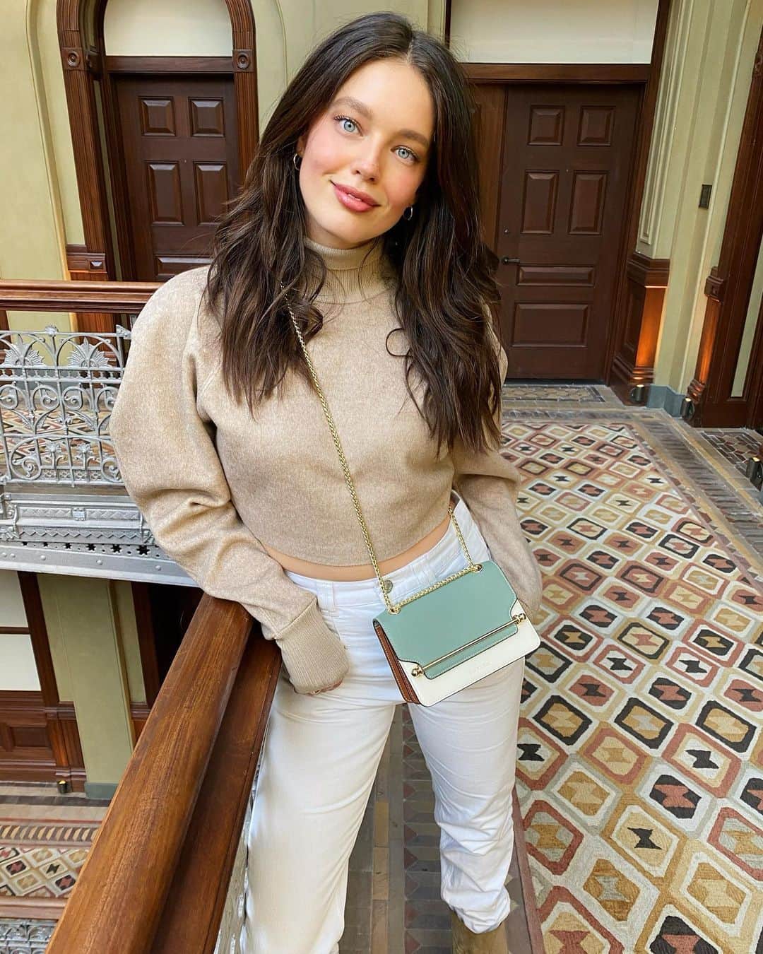 エミリー・DiDonatoのインスタグラム：「A Sunday brunch #ootd 🍳」