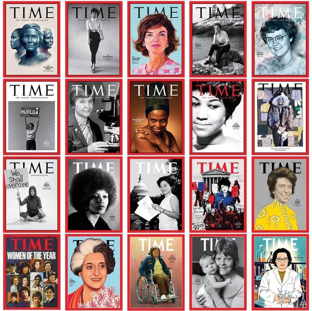 ナタリー・ポートマンさんのインスタグラム写真 - (ナタリー・ポートマンInstagram)「Thank you @time @alma.harel for bringing these 100 women to the forefront of history! What an inspiring way to honor so many women who changed history, only to be written out of it. Also, grateful for the opportunity to contribute to the write-up on Jackie Kennedy — @time’s 1962 woman of the year. #internationalwomensday」3月9日 6時30分 - natalieportman