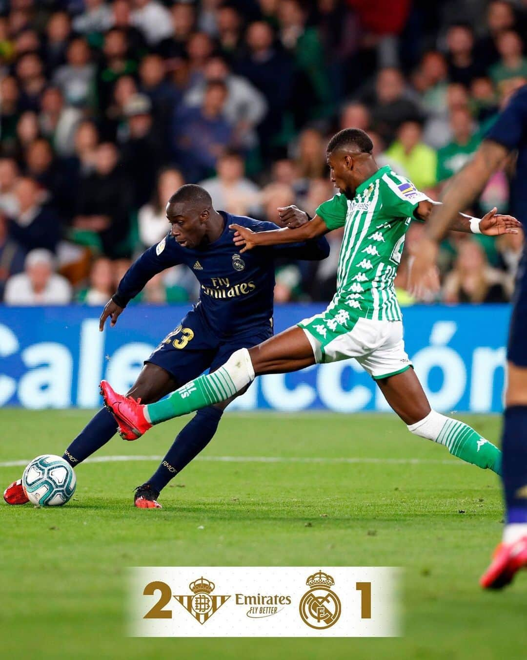 レアル・マドリードさんのインスタグラム写真 - (レアル・マドリードInstagram)「Betis 2-1 Real Madrid ⚽ 40' Sidnei ⚽ 45'+3' @KarimBenzema (p) ⚽ 82' Tello #Emirates | #RealBetisRealMadrid」3月9日 7時07分 - realmadrid