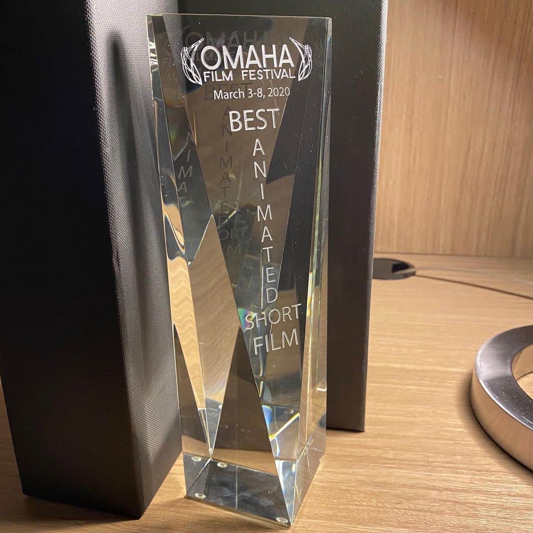 ウィル・マコーマックのインスタグラム：「We just won best animated short film for ‘If anything happens I love you’ at our world premier at the @omahafilmfest Omaha we love you! Congrats to my terrific co director @drgovier please follow us at @ohgoodpro」