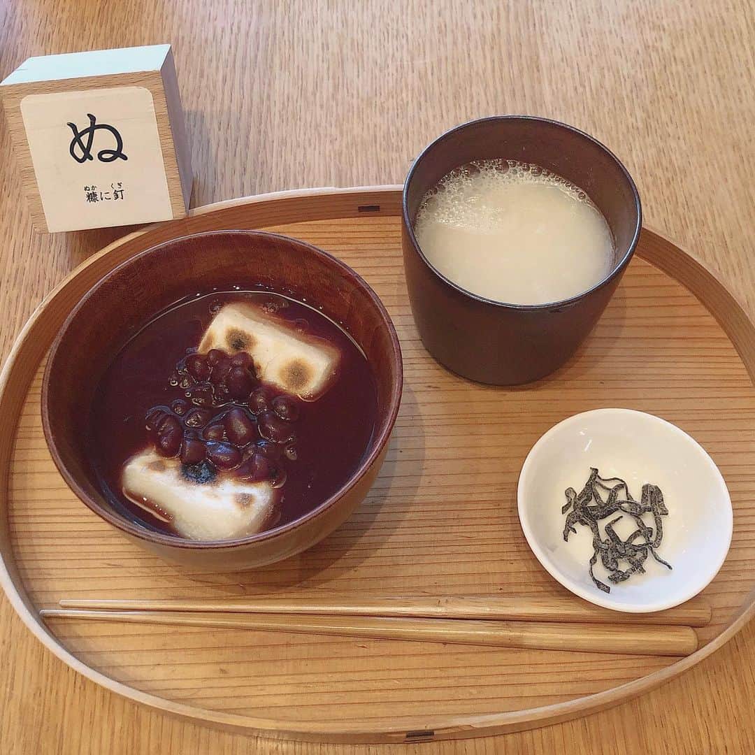 松村芽久未さんのインスタグラム写真 - (松村芽久未Instagram)「﻿ ﻿ 先日、とても美味しいお汁粉と甘酒頂きました♡♡」3月9日 12時00分 - m.egu0626