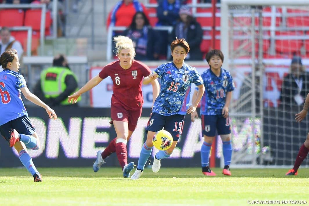 日本サッカー協会さんのインスタグラム写真 - (日本サッカー協会Instagram)「📸Match photos②｜なでしこジャパン、終盤の失点でイングランドに0-1で敗れる ・ 2020 #SheBelievesCup 🇯🇵#なでしこジャパン 0-1 イングランド🏴󠁧󠁢󠁥󠁮󠁧󠁿 📅日本時間3/9(月)3:23KO 📍Red Bull Arena 📺NHK BS1で9時～放送 ・ >>NEXT MATCH 📅3/12（木） 9:08KO vsアメリカ 📍Toyota Stadium/USA ・ #nadeshiko #daihyo #jfa」3月9日 21時30分 - japanfootballassociation