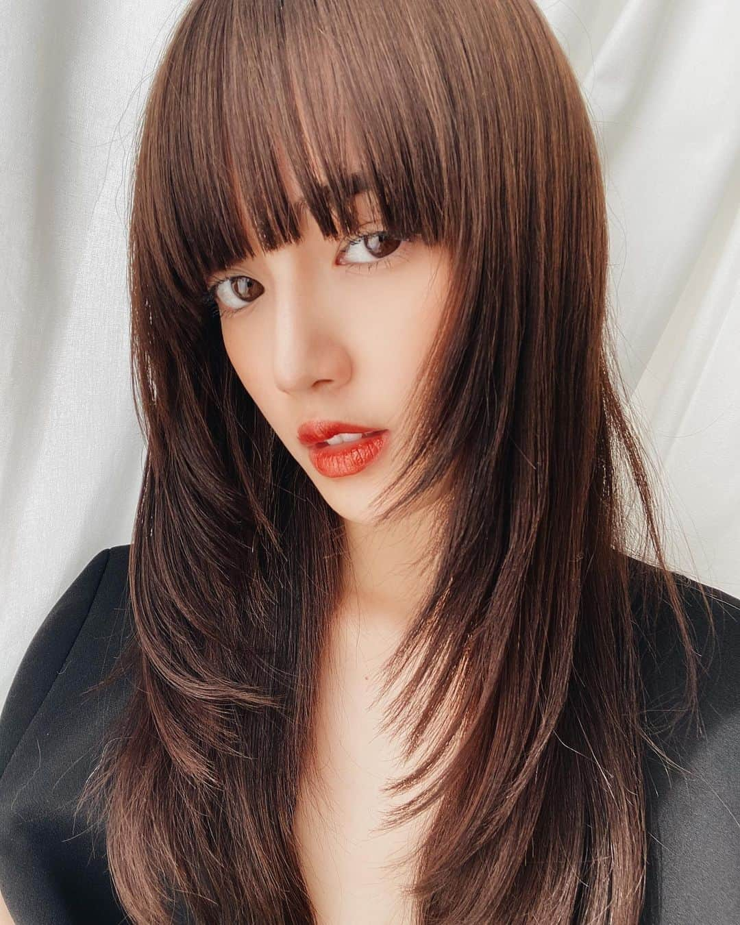 藤井夏恋さんのインスタグラム写真 - (藤井夏恋Instagram)「ヘアカットで遊んでみた。💇‍♀️ どうかな？」3月9日 14時21分 - fujiikaren_official